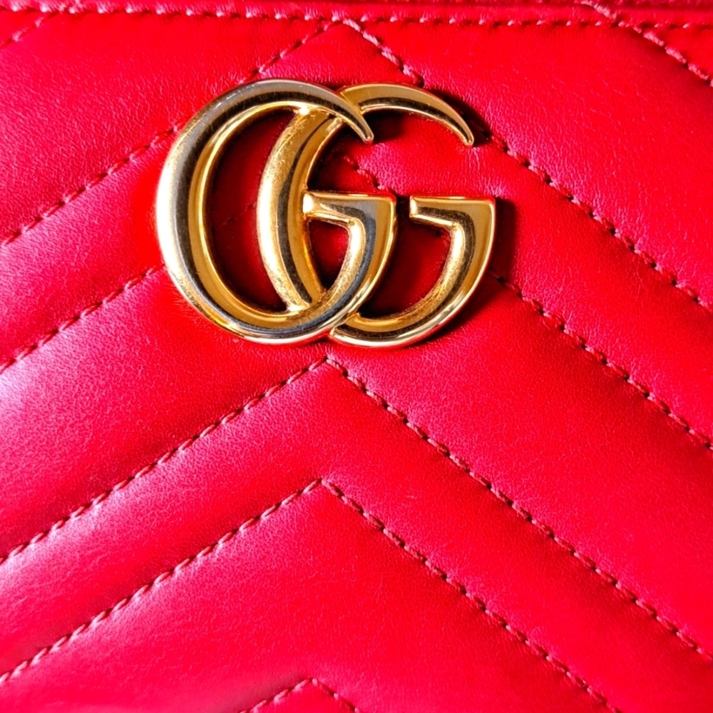 Gucci GG Marmot Zip Around Wallet  EUC - Picture 14 of 17